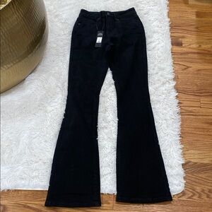 Fashion Nova Women's Boot Cut Jeans - Black